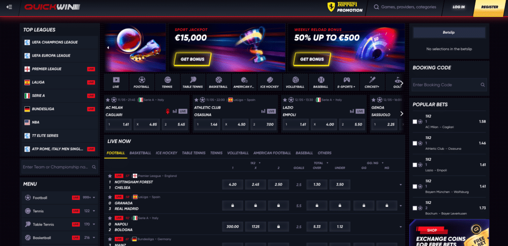 QuickWin Casino España Tu Destino para la Diversión y la Ganancia